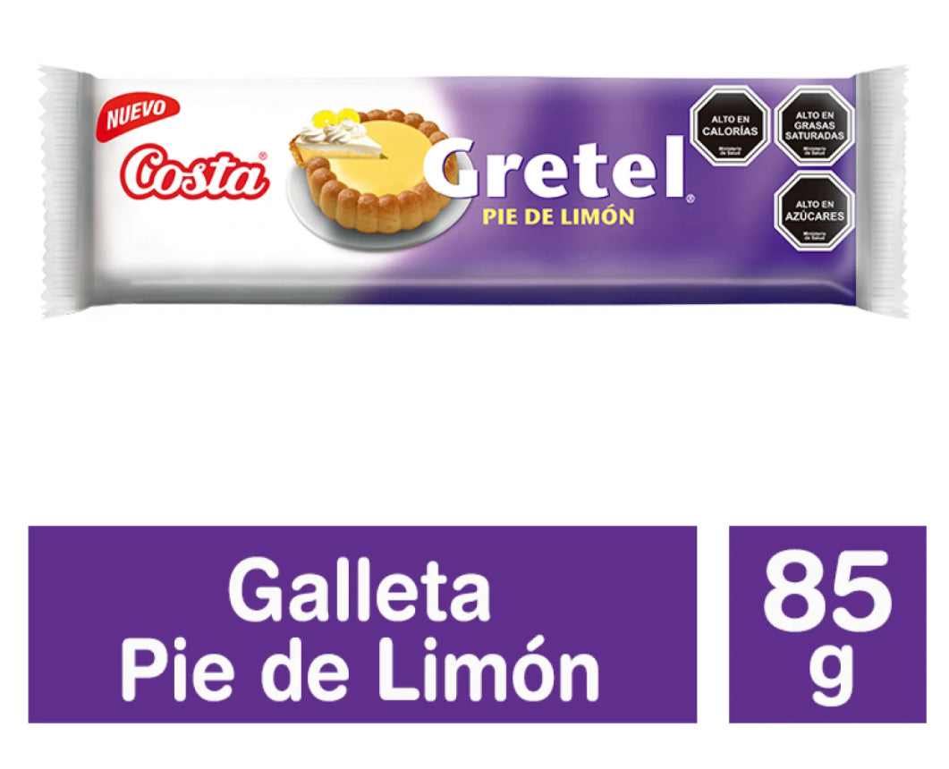 Galletas Gretel Pie De Limon, 85 g