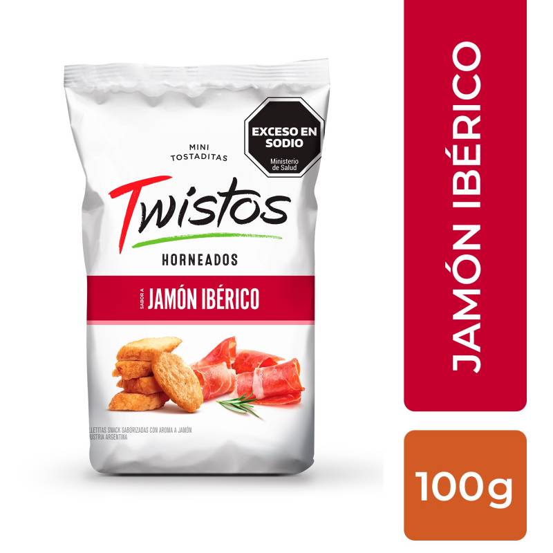 twistos de Jamón Ibérico, 100 g