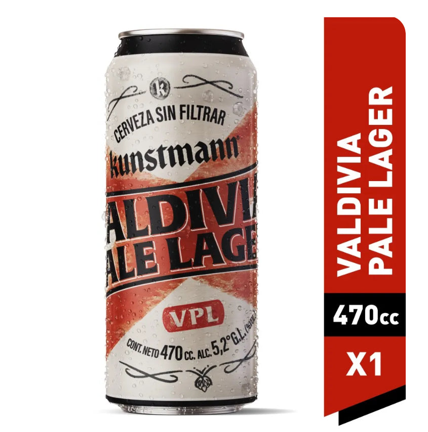 pack de 6 de Kunstman Valdivia Pale Lager