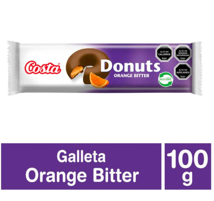 GALLETAS DONUTS NARANJA