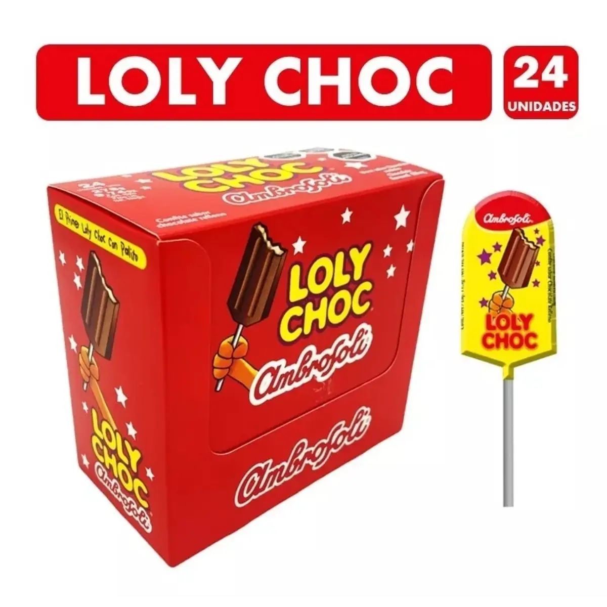 CAJA LOLY CHOC 24u.