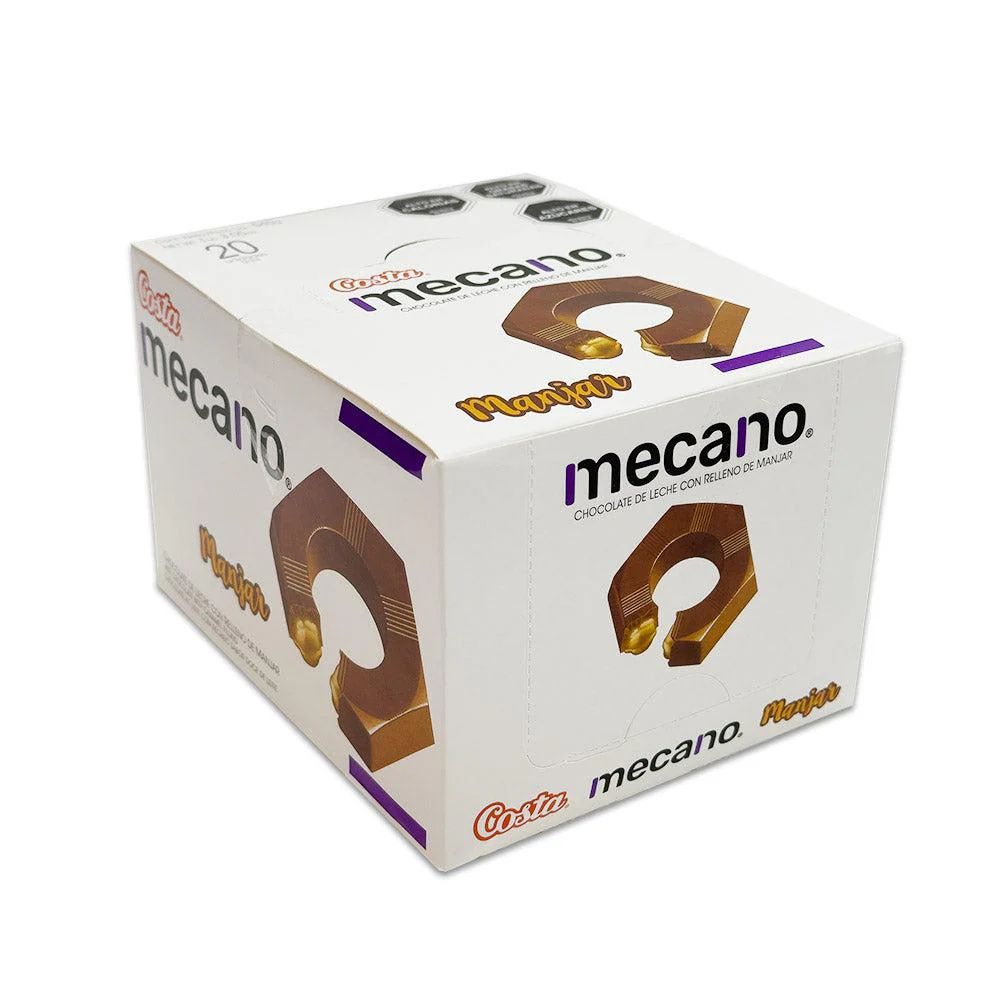 CHOCOLATE MECANO CAJA 20u