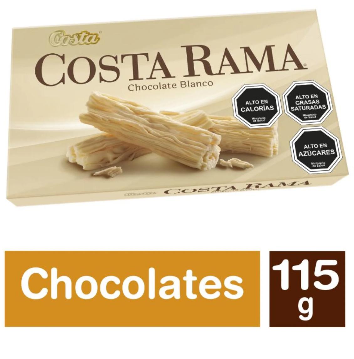 COSTA RAMA CHOCOLATE BLANCO