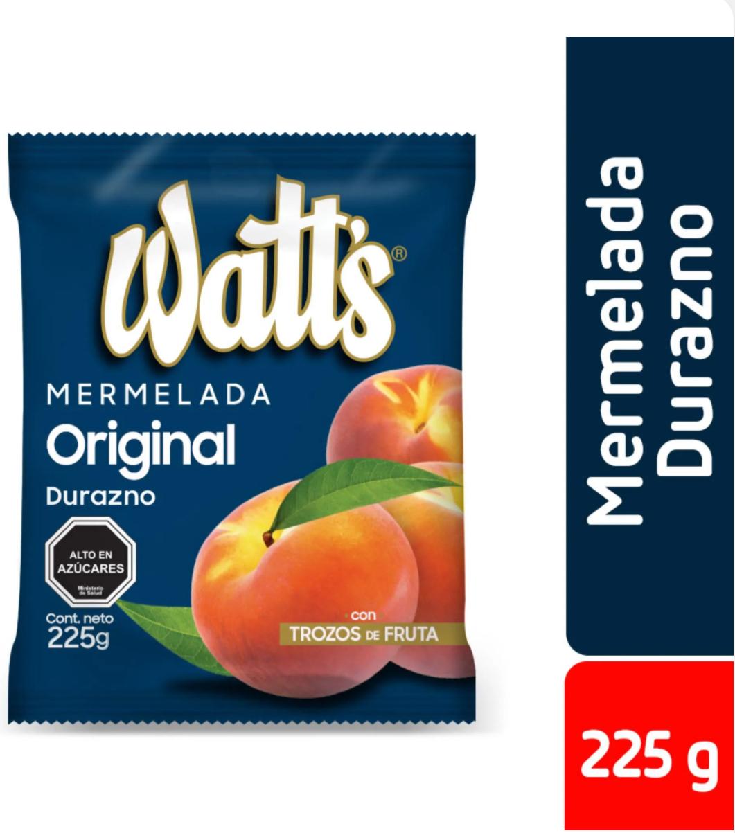 MERMELADA WATTS DURAZNO