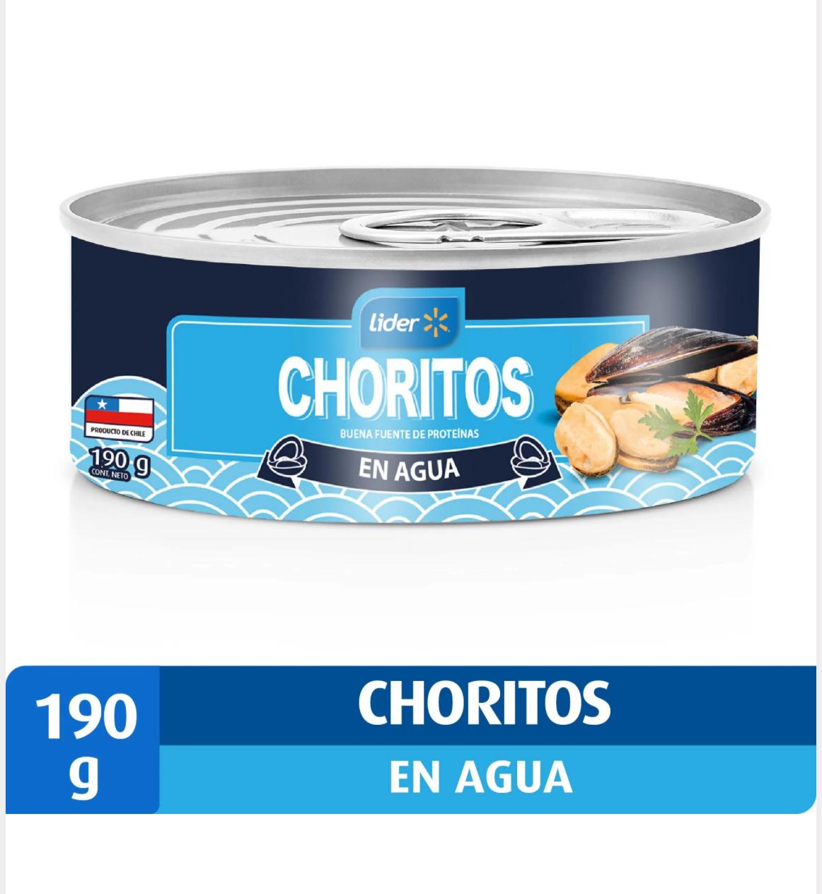 CHORITOS EN AGUA
