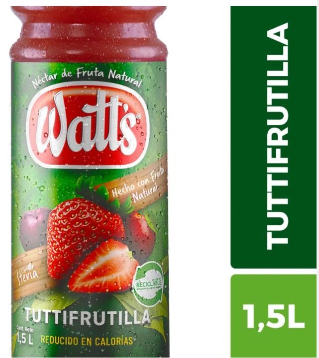 JUGO WATTS TUTTIFRUTILLA