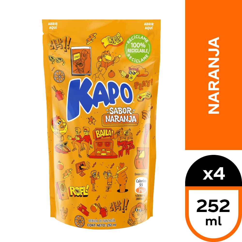 Kapo Sabor Naranja