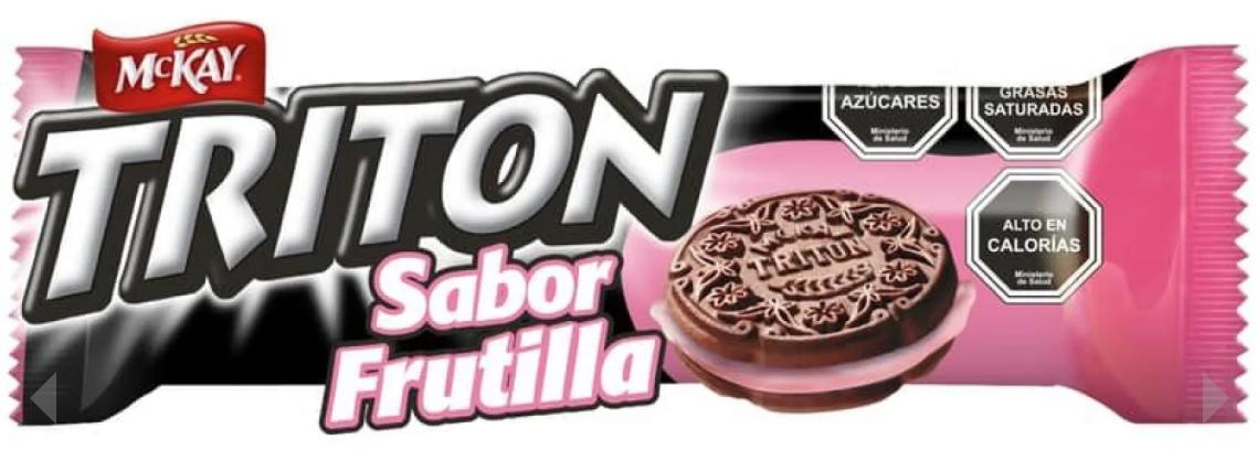 GALLETAS TRITON FRUTILLA
